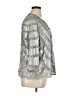 Travelers by Chico's 100% Polyester Metallic Silver Jacket Size XL (3) - photo 4