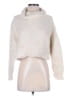 By Anthropologie Tweed White Turtleneck Sweater Size XS - photo 1