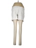 a:glow 100% Cotton Silver White Khaki Shorts Size 10 - photo 2