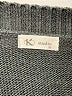 K Studio Black Sweater Vest Size EU 52 / US 22 - photo 7