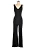 Crystal Sky Solid Black Jumpsuit Size M - photo 1