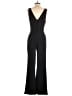 Crystal Sky Solid Black Jumpsuit Size M - photo 2