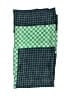 Unbranded Checkered-gingham Green Scarf One size - photo 2