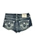 True Religion Blue Denim Shorts Size 26 waist - photo 2
