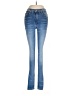 Express Hearts Blue Jeans Size 6L - photo 1