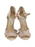 Betsey Johnson Gold Heels Size 8 1/2 - photo 2