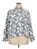 Haven Well Within Silver 3/4 Sleeve Blouse Size XXL - photo 1