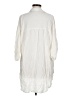 Unbranded 100% Rayon Ivory 3/4 Sleeve Button-Down Shirt One size - photo 2