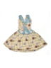 Assorted Brands Argyle Yellow Dress Size 4 - photo 2
