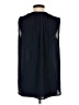 Pleione 100% Polyester Black Sleeveless Blouse Size S - photo 2