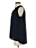 Pleione 100% Polyester Black Sleeveless Blouse Size S - photo 5