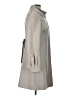 Elevenses Gray Trenchcoat Size 10 - photo 4