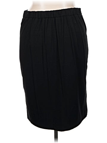 Universal Standard Faux Leather Skirt (view 2)