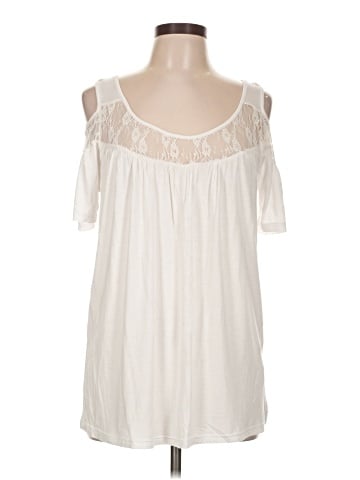 White Mark Short Sleeve Top (view 1)
