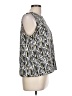 Halogen 100% Polyester Black Sleeveless Blouse Size L - photo 4