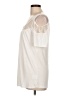 White Mark Ivory Short Sleeve Top Size L - photo 5