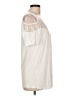 White Mark Ivory Short Sleeve Top Size L - photo 4