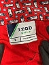 Izod Golf Print Red Active Skort Size 6 - photo 3
