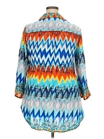 Cato 3/4 Sleeve Blouse (view 2)