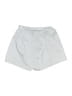 PrettyLittleThing Metallic Silver Shorts Size 6 - photo 2
