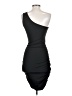 Shein Solid Black Cocktail Dress Size S - photo 2
