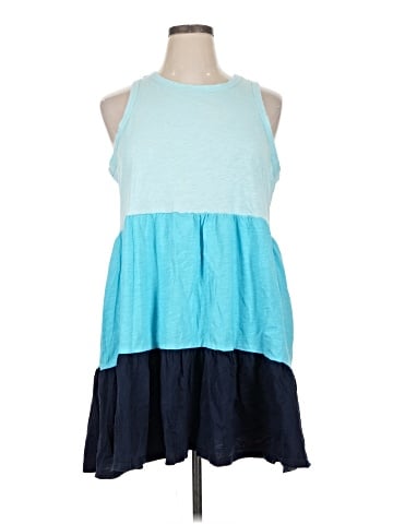 Terra & Sky Casual Dress (view 1)