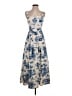 She 100% Polyester Blue Casual Dress Size S - photo 1