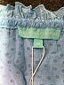 Melissa Odabash 100% Cotton Blue Short Sleeve Blouse Size M - photo 7