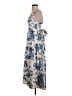 She 100% Polyester Blue Casual Dress Size S - photo 5