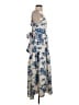 She 100% Polyester Blue Casual Dress Size S - photo 4