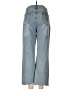 Shein Graphic Blue Jeans Size 6 - photo 2
