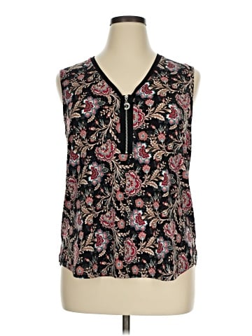 Linda Matthews Sleeveless Blouse (view 1)