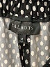 Talbots Polka Dots Black Casual Pants Size M - photo 7
