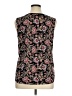 Linda Matthews Black Sleeveless Blouse Size XL - photo 2