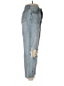 Shein Graphic Blue Jeans Size 6 - photo 4