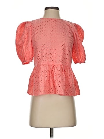 NANETTE Nanette Lepore Short Sleeve Blouse (view 1)