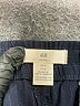 H&M L.O.G.G. Chevron-herringbone Blue Casual Pants Size 6 - photo 7