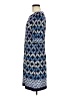 R&K Argyle Blue Casual Dress Size 6 - photo 5