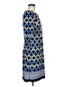 R&K Argyle Blue Casual Dress Size 6 - photo 4