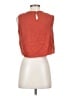 Shein 100% Polyester Orange Sleeveless Top Size 4 - photo 2