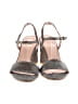 Stuart Weitzman Tweed Gray Sandals Size 5 - photo 2