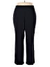 Roz & Ali Solid Black Casual Pants Size 16 - photo 1