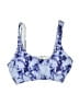 Unbranded Tie-dye Blue Swimsuit Top Size S - photo 1