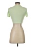 Assorted Brands Green Short Sleeve Turtleneck Size S - photo 2