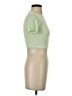 Assorted Brands Green Short Sleeve Turtleneck Size S - photo 4