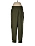 T by Talbots Solid Green Track Pants Size M - photo 1