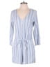 J.Crew 100% Cotton Stripes Blue Romper Size M - photo 1