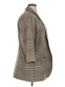 Express Outlet Plaid Gray Blazer Size XL - photo 4