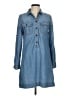 J.Crew Blue Casual Dress Size 6 - photo 1