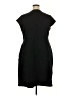 Lands' End Solid Black Casual Dress Size 18 - photo 2